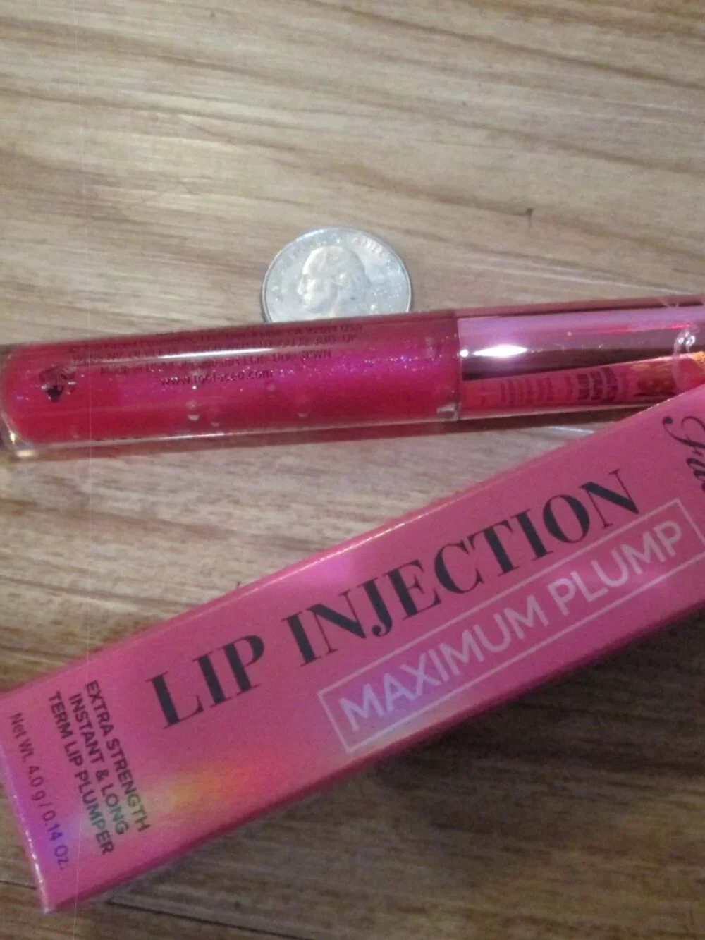Too Faced Lip Injection Yummy Bear Maximum Lip Plumping Gloss FULL Size SHINE!